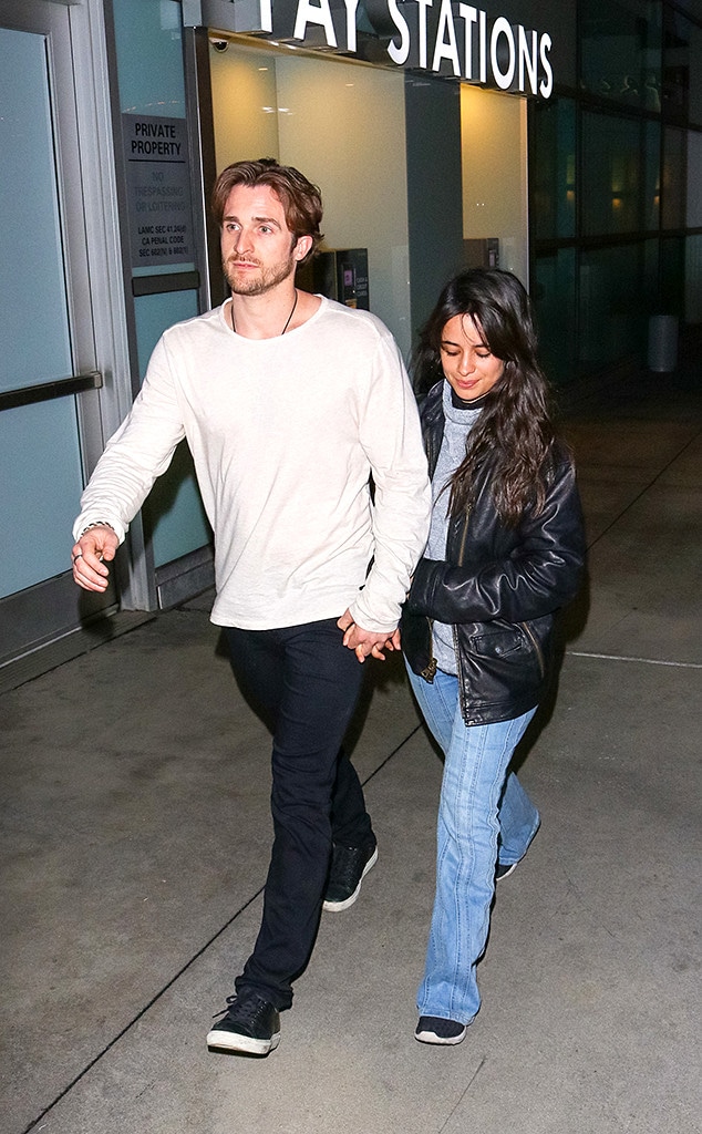 Camila Cabello Makes Rare Outing With Boyfriend Matthew Hussey - E